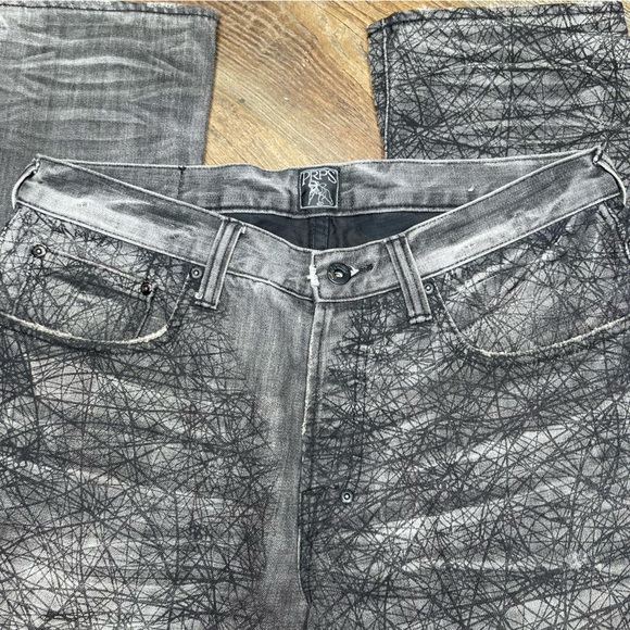 PRPS " Demon" Slim Fit Straight Gray Jeans Size 34 - Picture 5 of 11